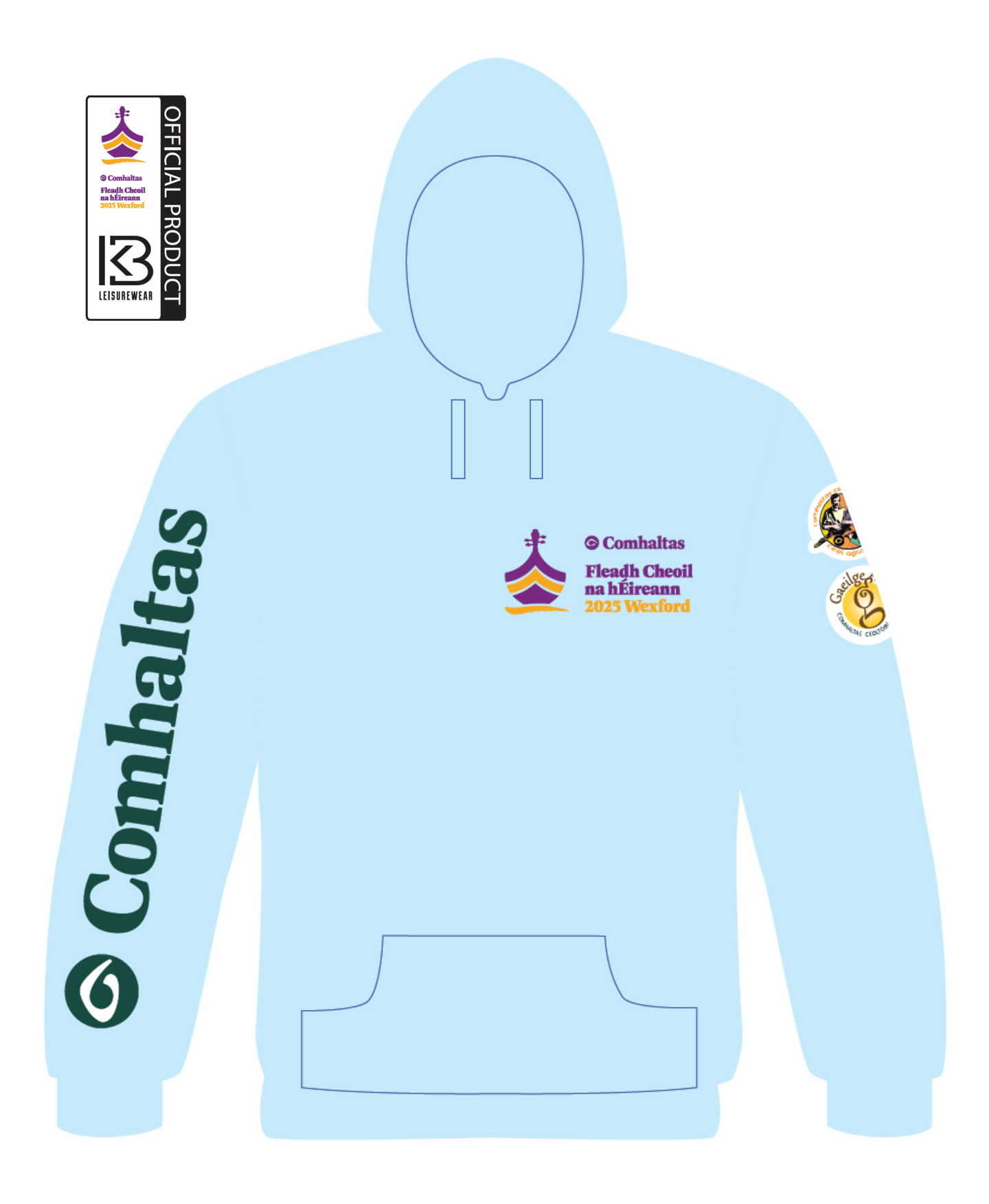 PRE-ORDER Fleadh Cheoil na hÉireann 2025 Hoodie