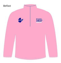 Load image into Gallery viewer, EXTRA ORDER Fleadh Cheoil na hÉireann Belfast 2026 Fleece Half Zip Top