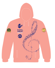Load image into Gallery viewer, IN STOCK Fleadh Cheoil na hÉireann Belfast 2026 Hoodie (with competition names back print)