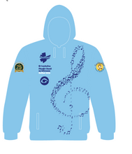 Load image into Gallery viewer, IN STOCK Fleadh Cheoil na hÉireann Belfast 2026 Hoodie (with competition names back print)